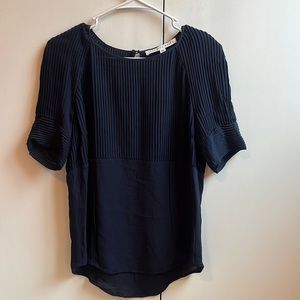 Veronica Beard navy blouse size 8